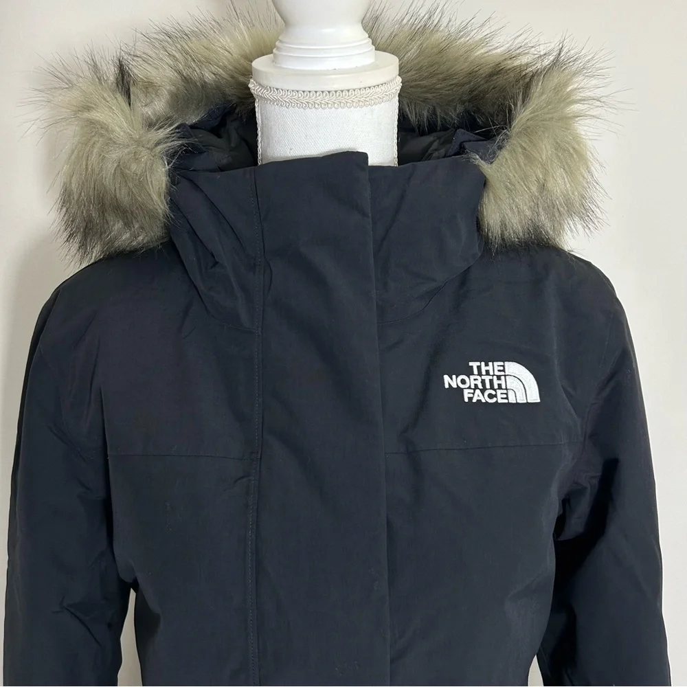 The North Face Women's Arctic Parka Down Coat TNF Black Sz XS S M L XL XXL - Picture 2 of 13